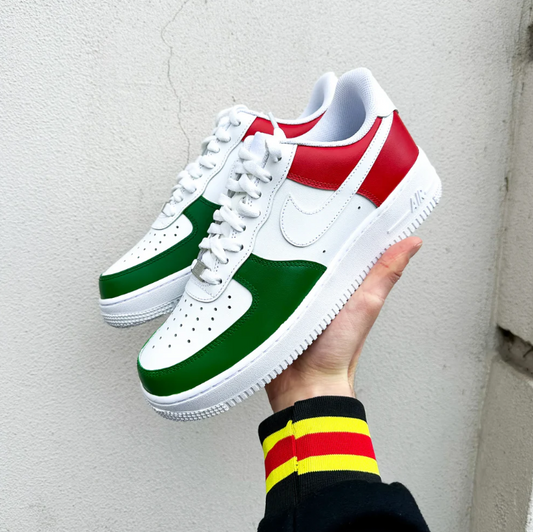 Italian Flag Colored Nikes