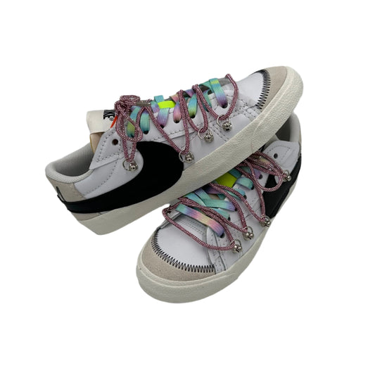Nike Blazer Low '77 Jumbo White & Rainbow “Over Laces Crystal Pink" - EV8 SoCal
