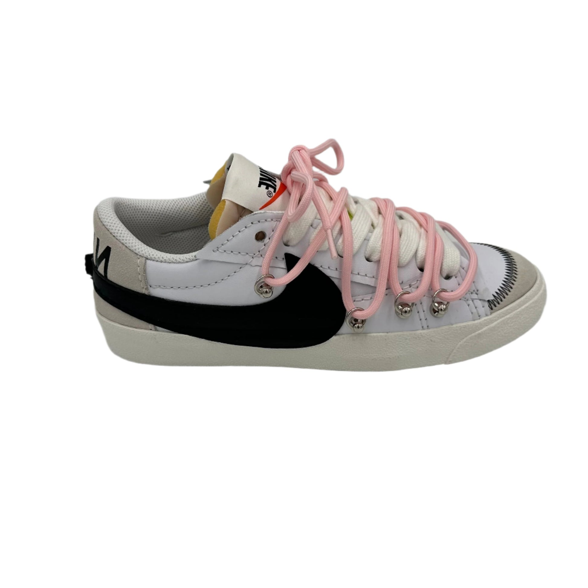 Nike Blazer Low '77 Jumbo White “Over Laces Pink" - EV8 SoCal