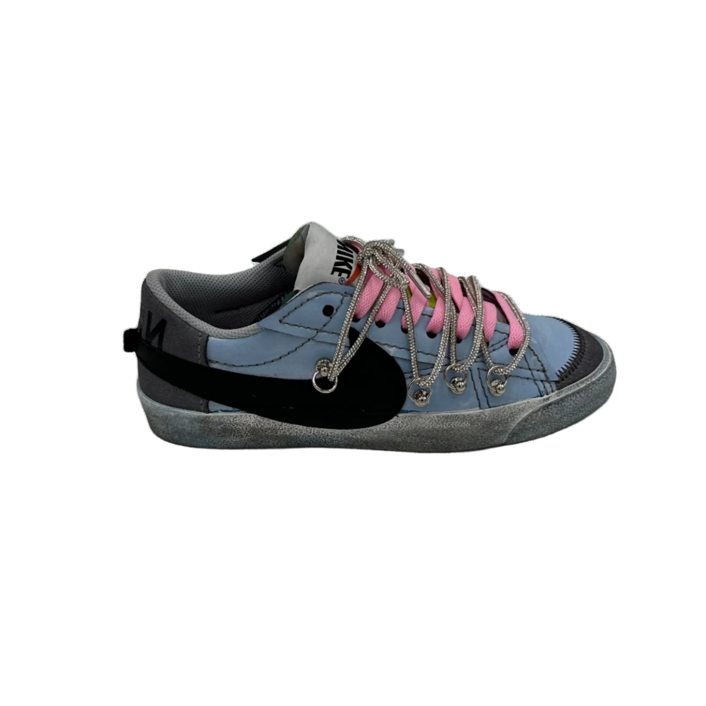 Nike Blazer Low '77 Jumbo “Over Laces Pink” Crystal - EV8 SoCal