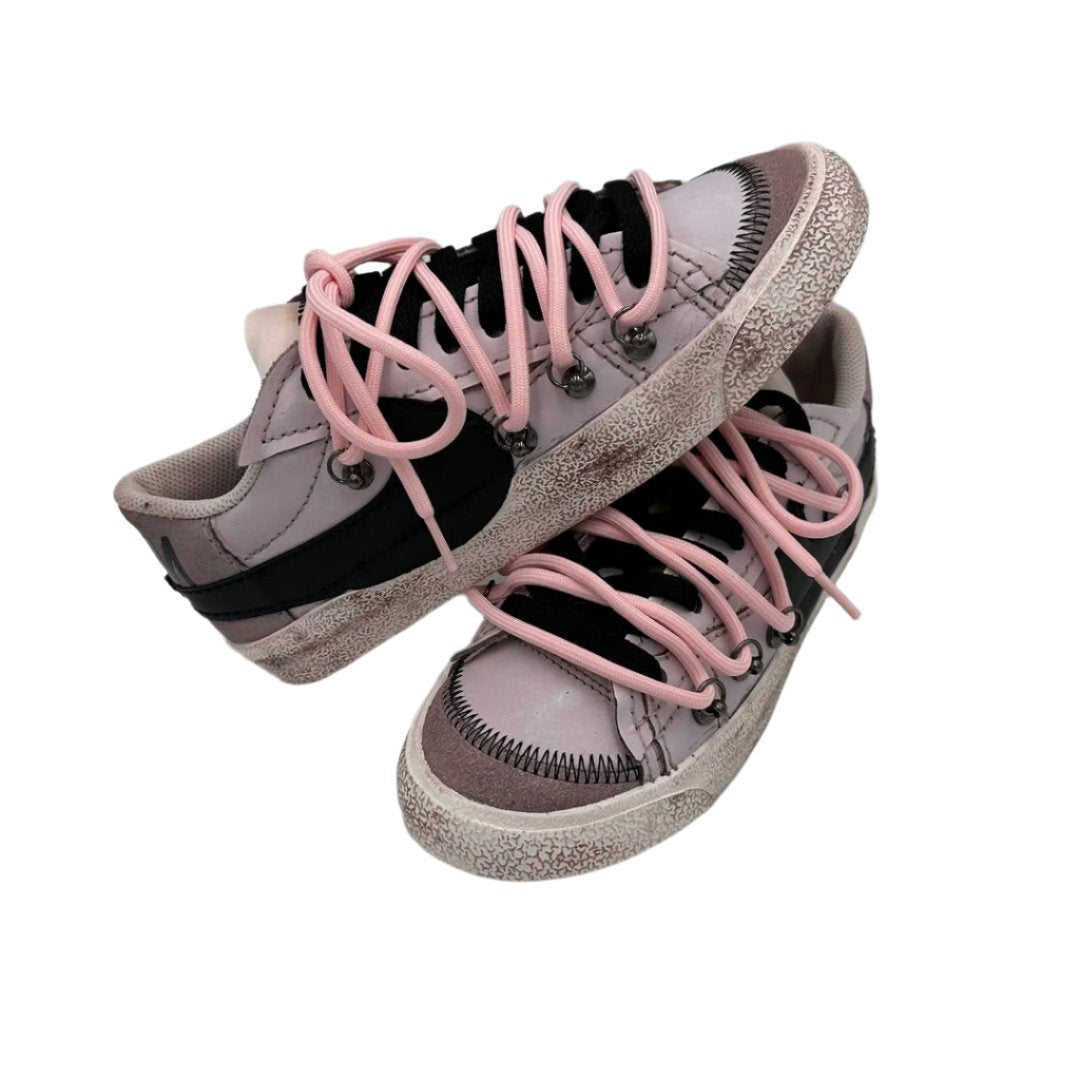 Nike Blazer Low '77 Jumbo Tortora “Over Laces Pink” - EV8 SoCal