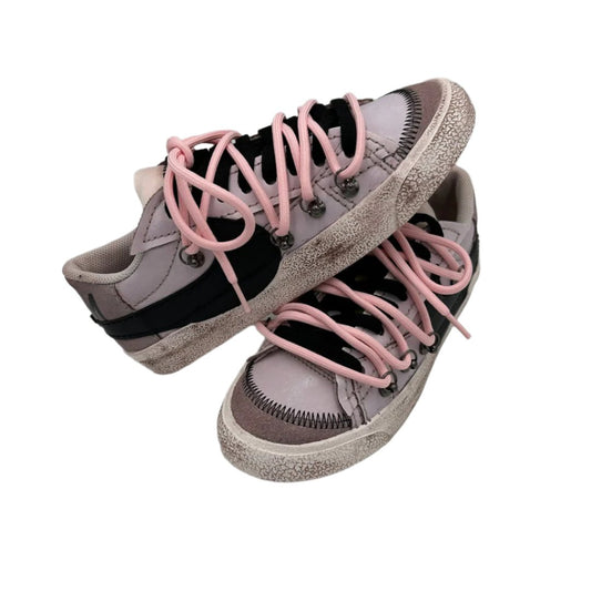 Nike Blazer Low '77 Jumbo Tortora “Over Laces Pink” - EV8 SoCal