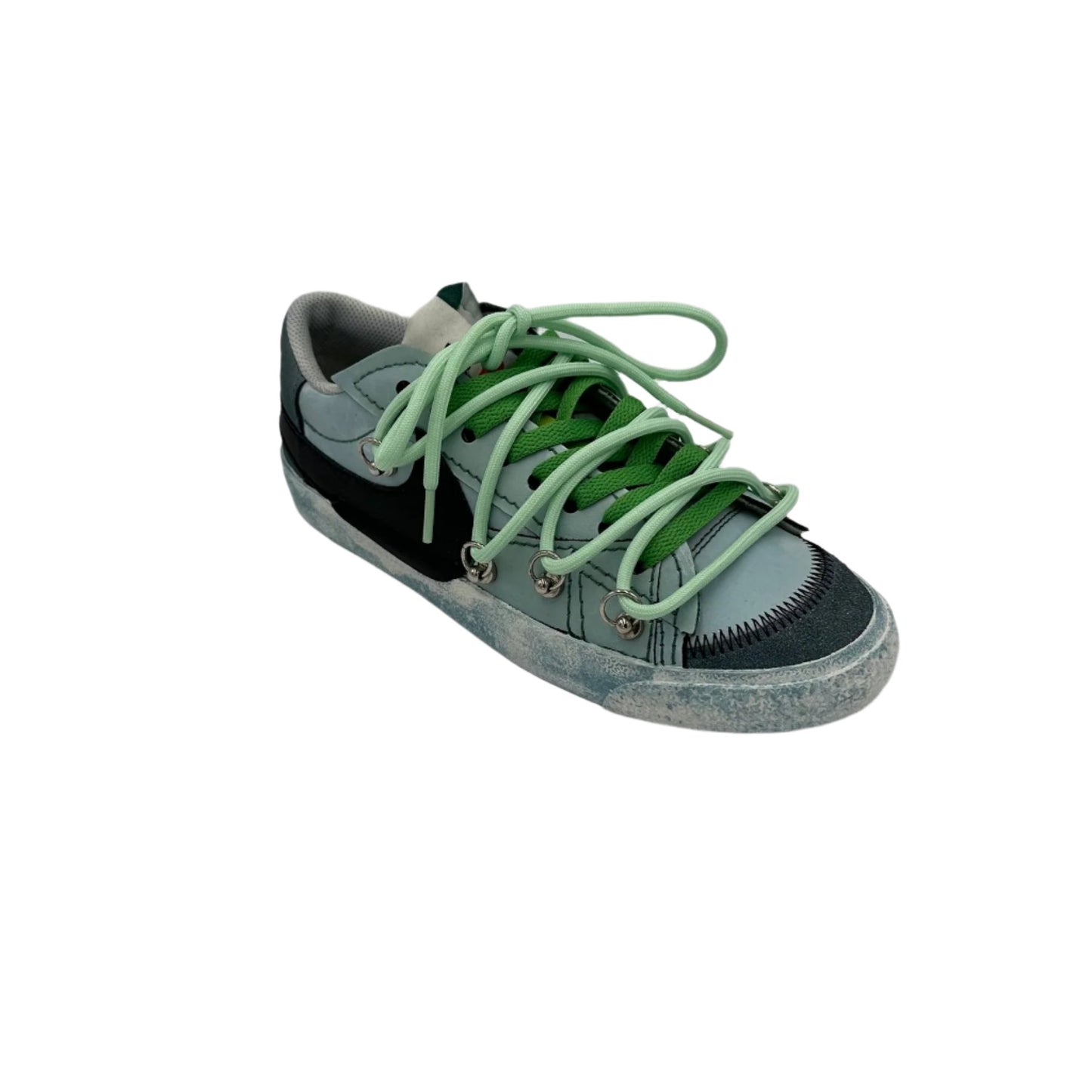 Nike Blazer Low '77 Jumbo Blue “Over Laces Water Green” - EV8 SoCal