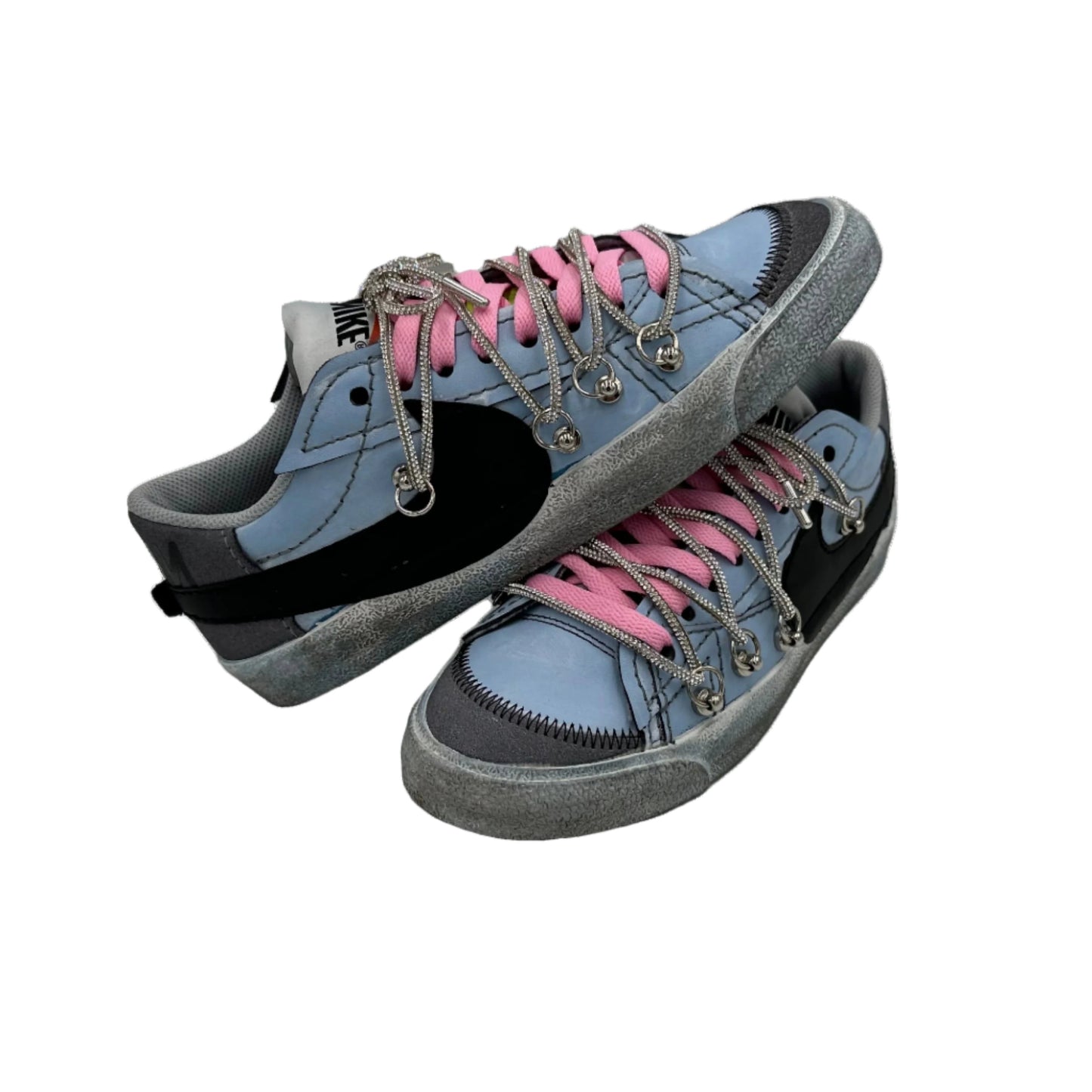 Nike Blazer Low '77 Jumbo “Over Laces Pink” Crystal - EV8 SoCal