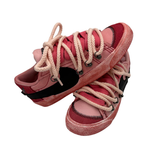 Nike Blazer Low '77 Jumbo Scarlet Red “Over Laces Rope Pink” - EV8 SoCal