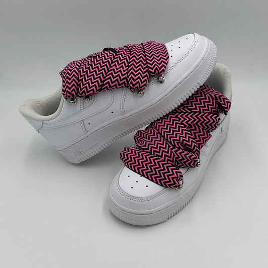 Nike Air Force 1 “Lanvin Style Black & Pink” - EV8 SoCal