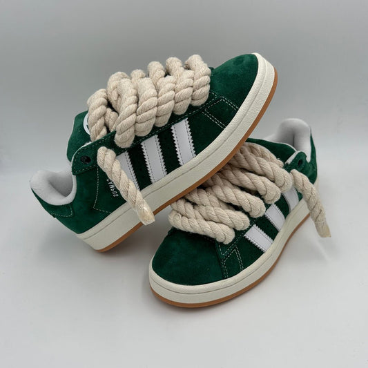 Adidas Campus 00s Green "Rope Laces" Cream - EV8 SoCal