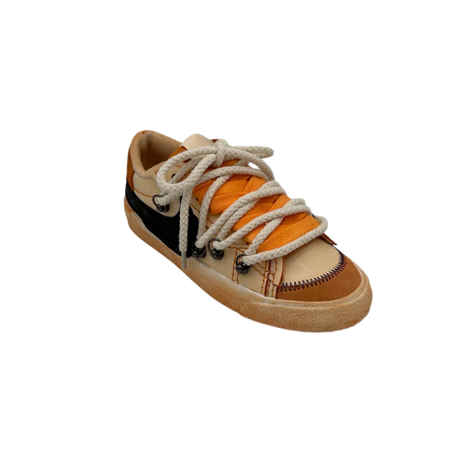 Nike Blazer Low '77 Jumbo Sunshine Orange “Over Laces Rope” - EV8 SoCal