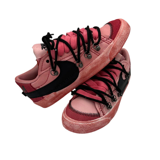 Nike Blazer Low '77 Jumbo Scarlet Red “Over Laces Black” - EV8 SoCal