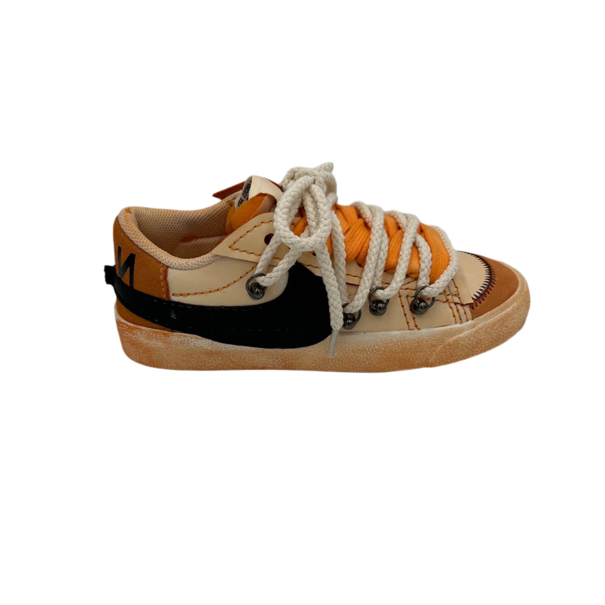 Nike Blazer Low '77 Jumbo Sunshine Orange “Over Laces Rope” - EV8 SoCal