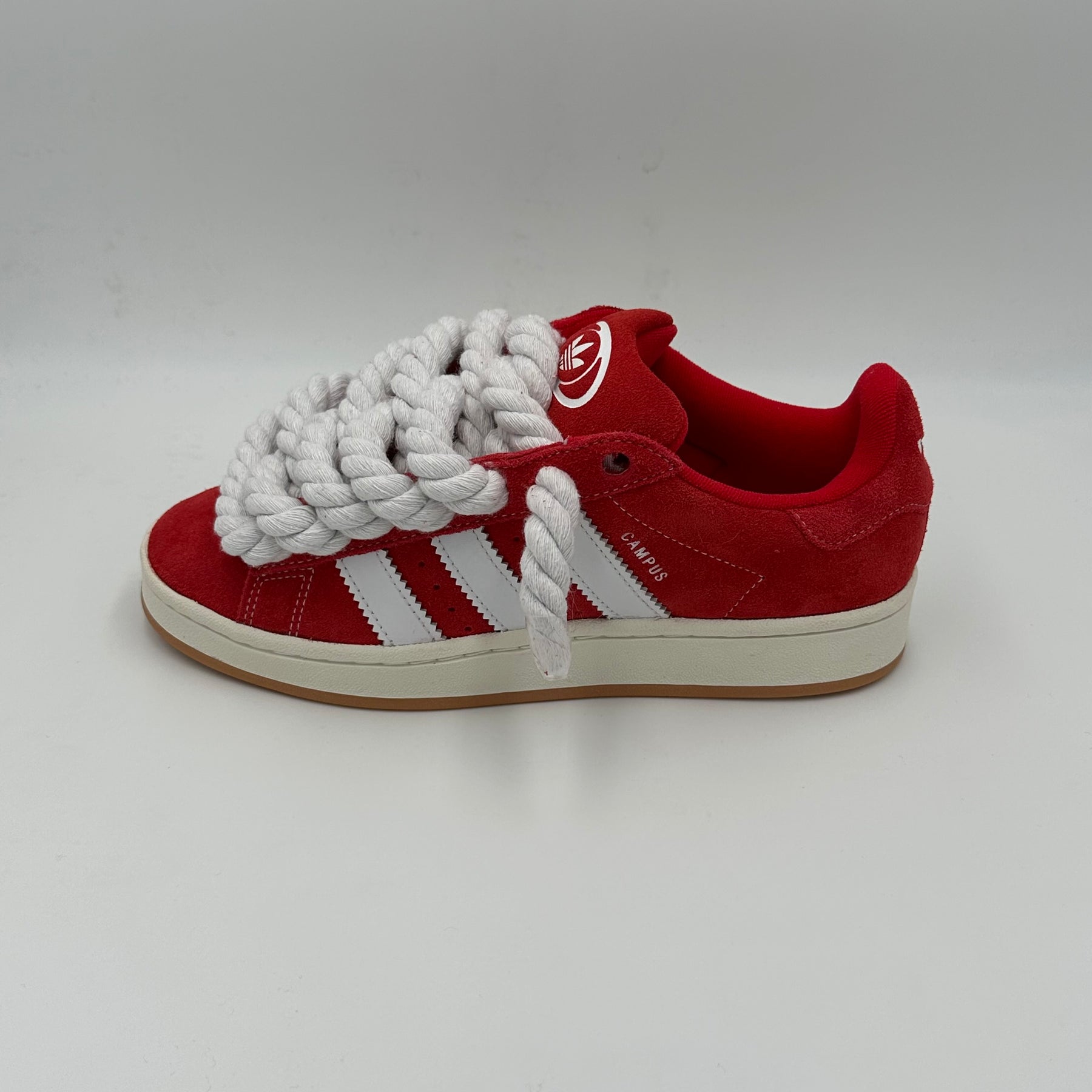 Adidas Campus 00s Red "Rope Laces" White - EV8 SoCal