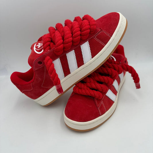 Adidas Campus 00s Red "Rope Laces" Red - EV8 SoCal