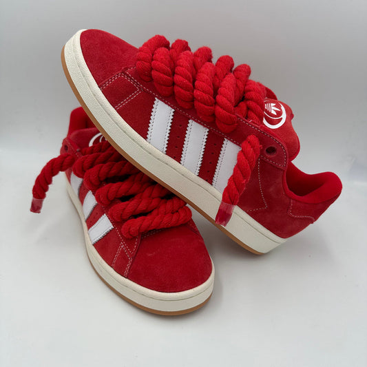 Adidas Campus 00s Red "Rope Laces" Red - EV8 SoCal