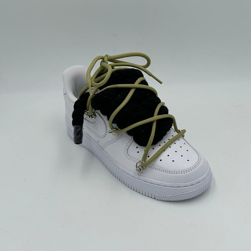 Nike Air Force 1 “Rope Laces Black” Triple Olive - EV8 SoCal