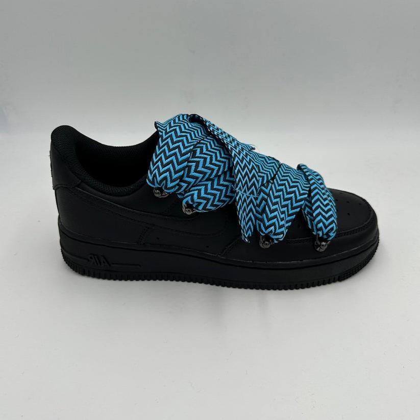 Nike Air Force 1 Black “Lanvin Style Cobalt” - EV8 SoCal