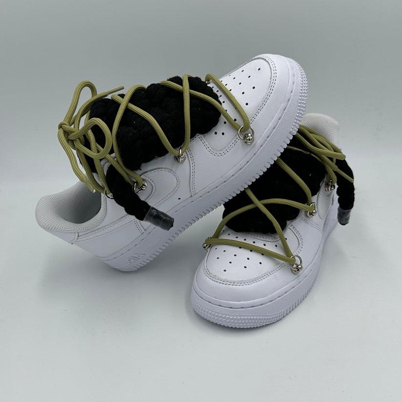 Nike Air Force 1 “Rope Laces Black” Triple Olive - EV8 SoCal