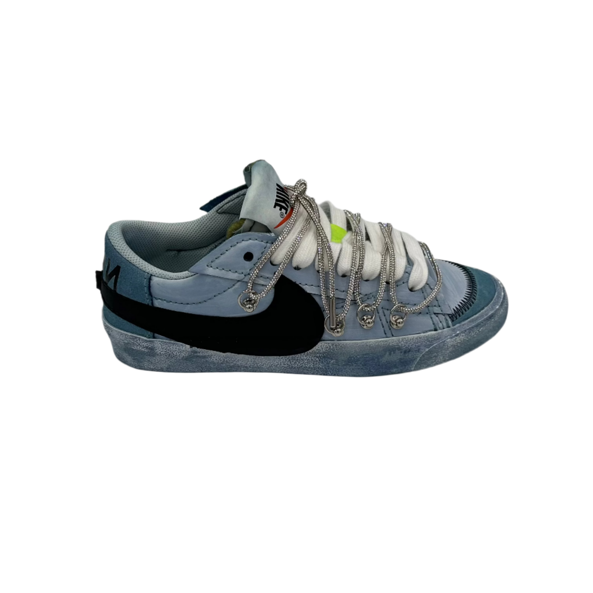Nike Blazer Low '77 Jumbo “Over Laces White” Crystal - EV8 SoCal