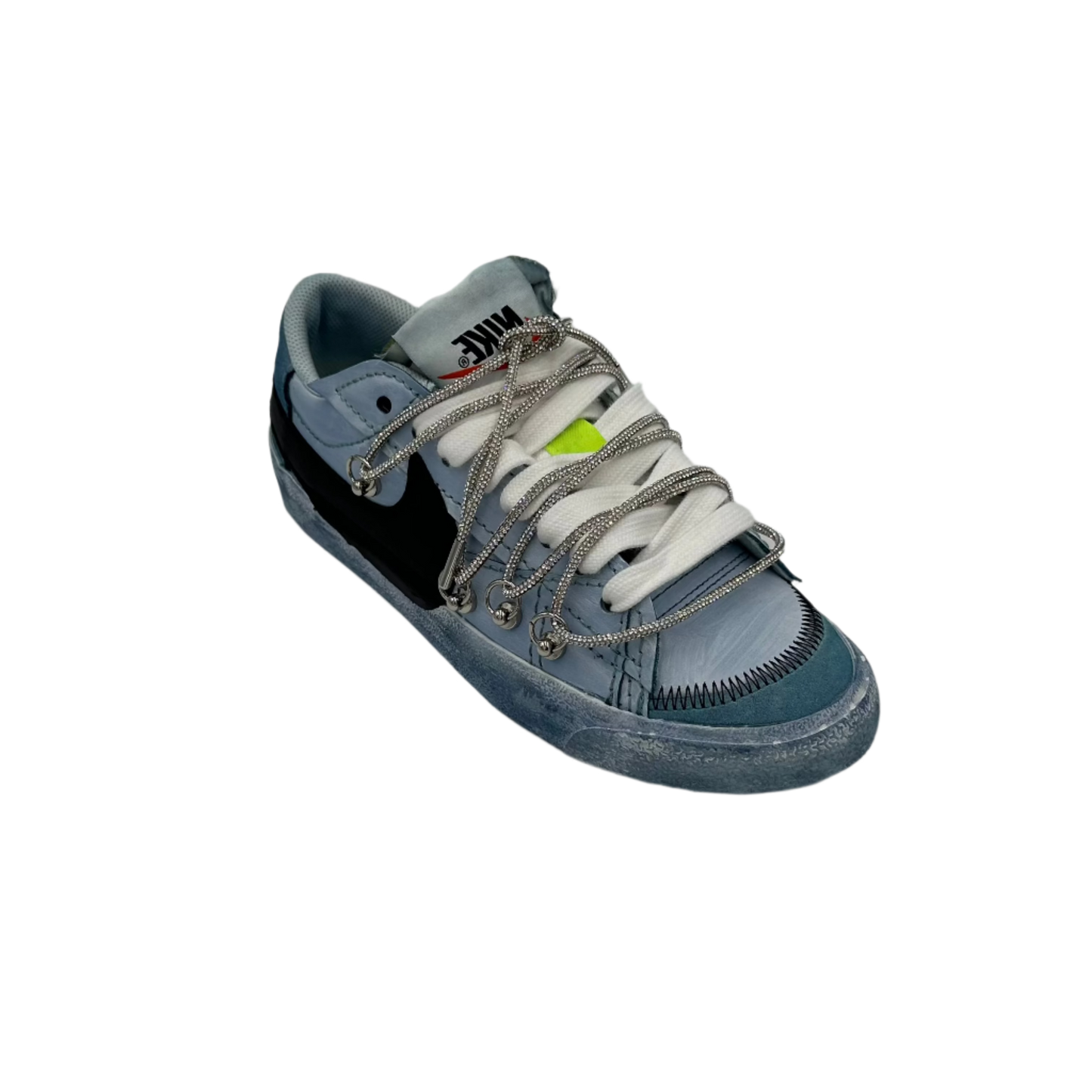 Nike Blazer Low '77 Jumbo “Over Laces White” Crystal - EV8 SoCal