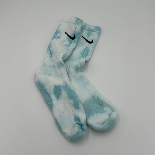 Nike Tie Dye Socks Aqua Marine - EV8 SoCal