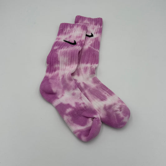 Nike Tie Dye Socks Purple - EV8 SoCal