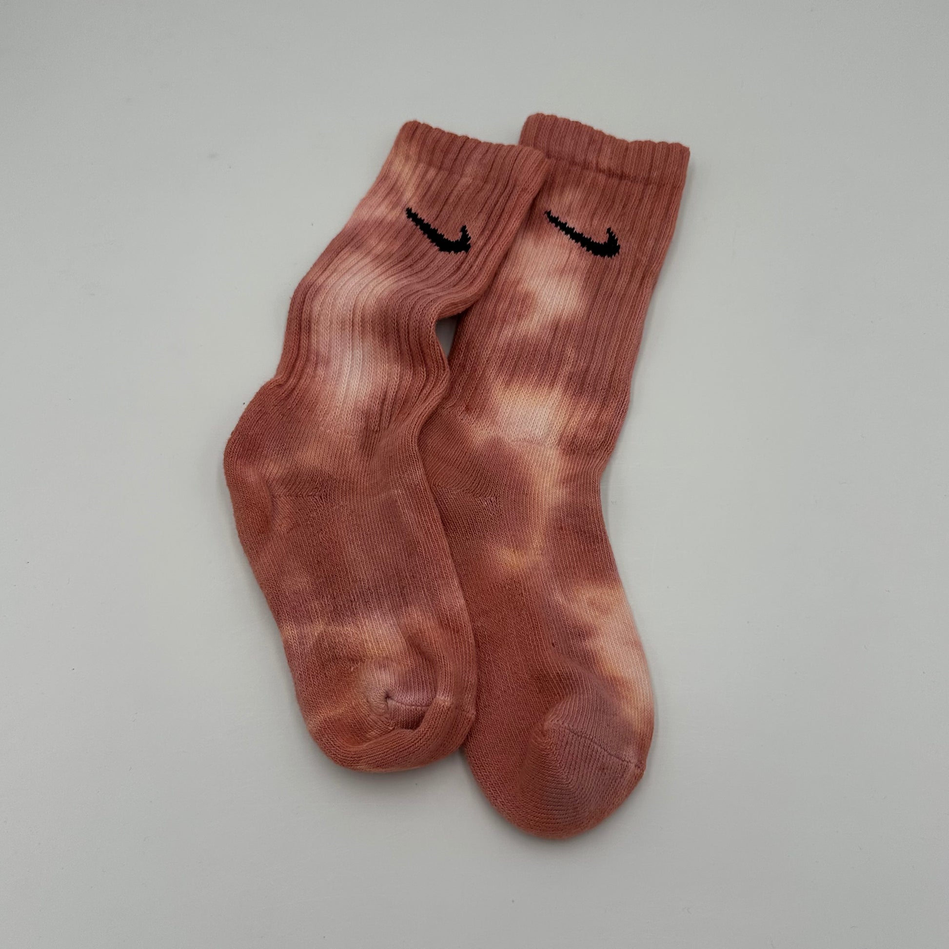 Nike Tie Dye Socks Cocoa Brown - EV8 SoCal