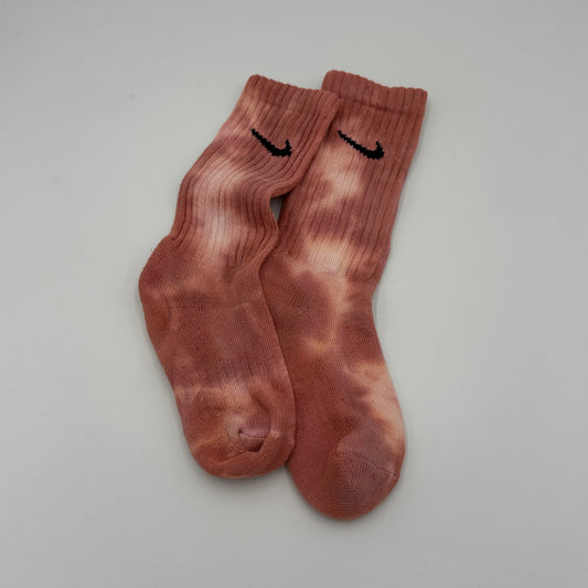 Nike Tie Dye Socks Cocoa Brown - EV8 SoCal
