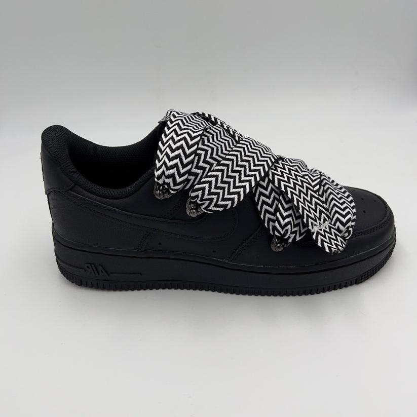 Nike Air Force 1 Black “Lanvin Style Black & White” - EV8 SoCal