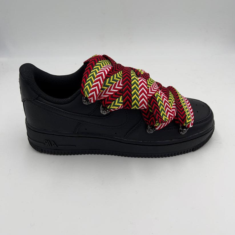 Nike Air Force 1 Black “Lanvin Style” - EV8 SoCal