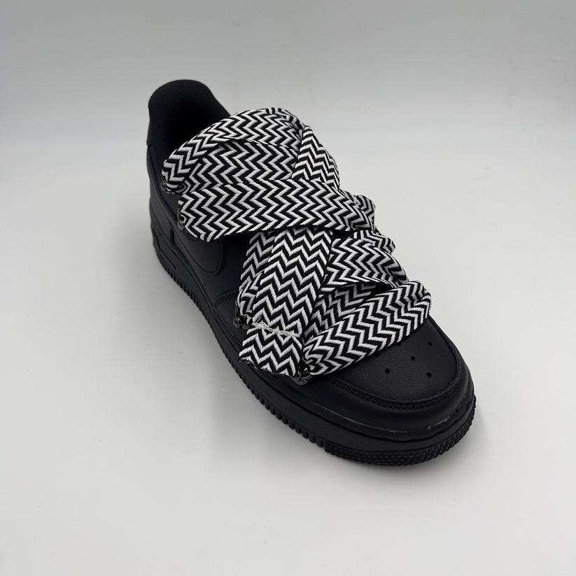 Nike Air Force 1 Black “Lanvin Style Black & White” - EV8 SoCal