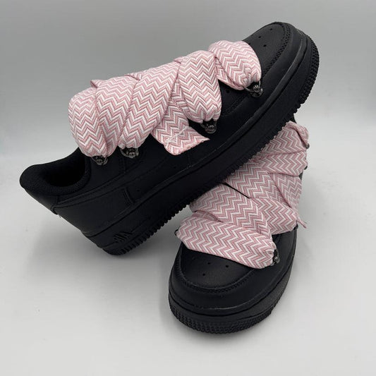 Nike Air Force 1 Black “Lanvin Style Pink” - EV8 SoCal