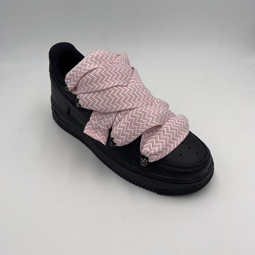Nike Air Force 1 Black “Lanvin Style Pink” - EV8 SoCal
