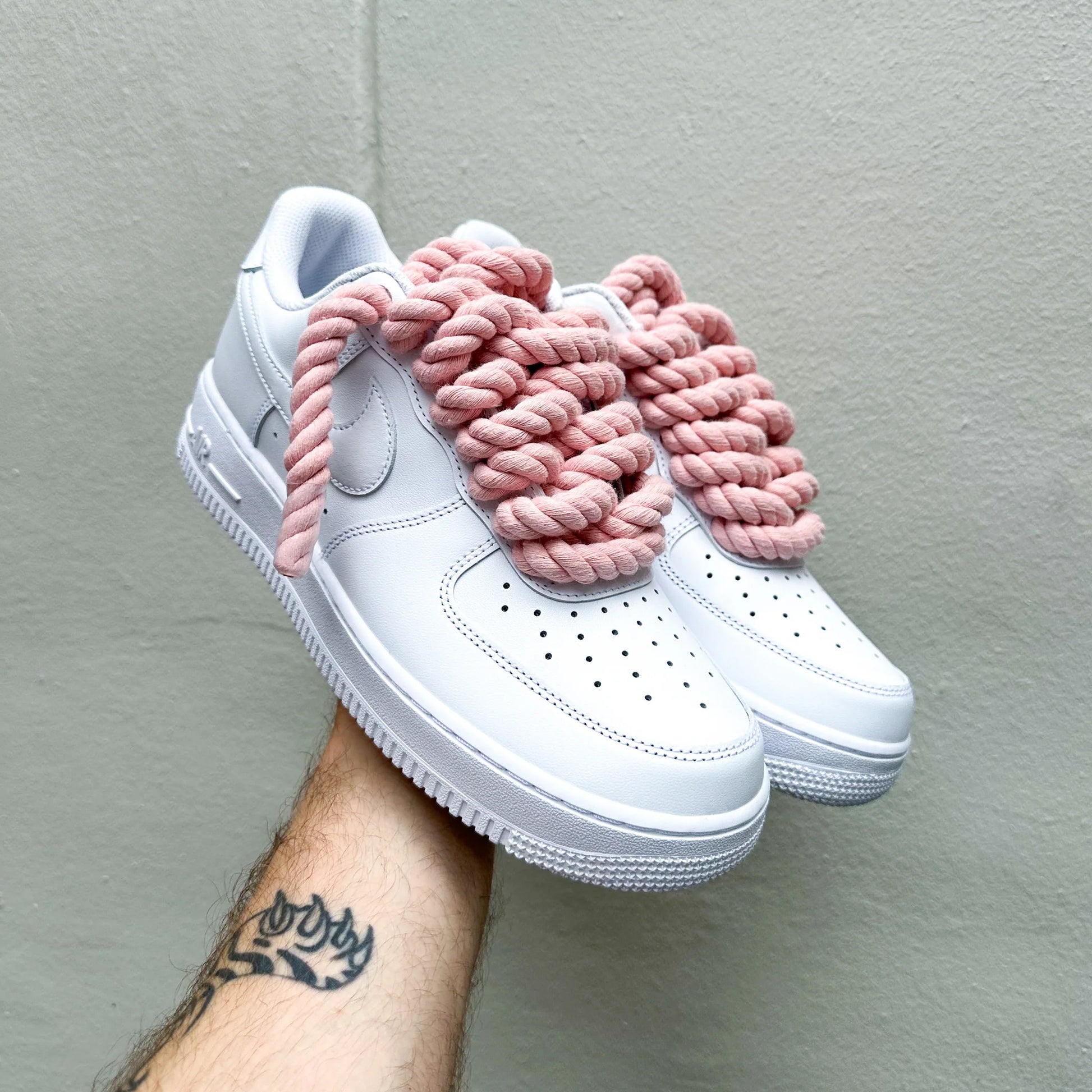 Nike Air Force 1 “Rope Laces Baby / Pastel Pink" - Ev8