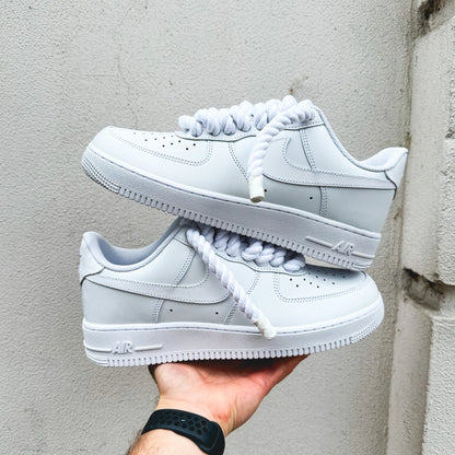 Nike Air Force 1 “Rope Laces White” - EV8 SoCal