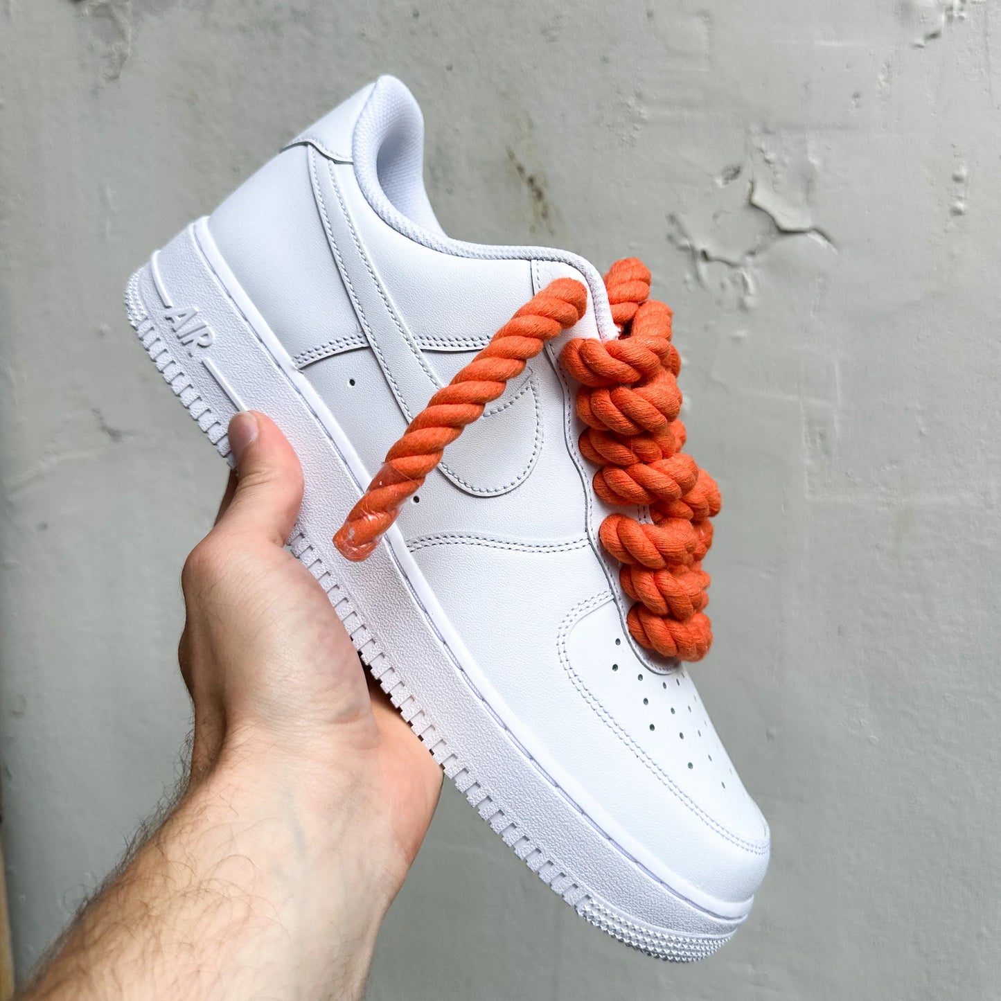 Nike Air Force 1 “Rope Laces Orange" - Ev8