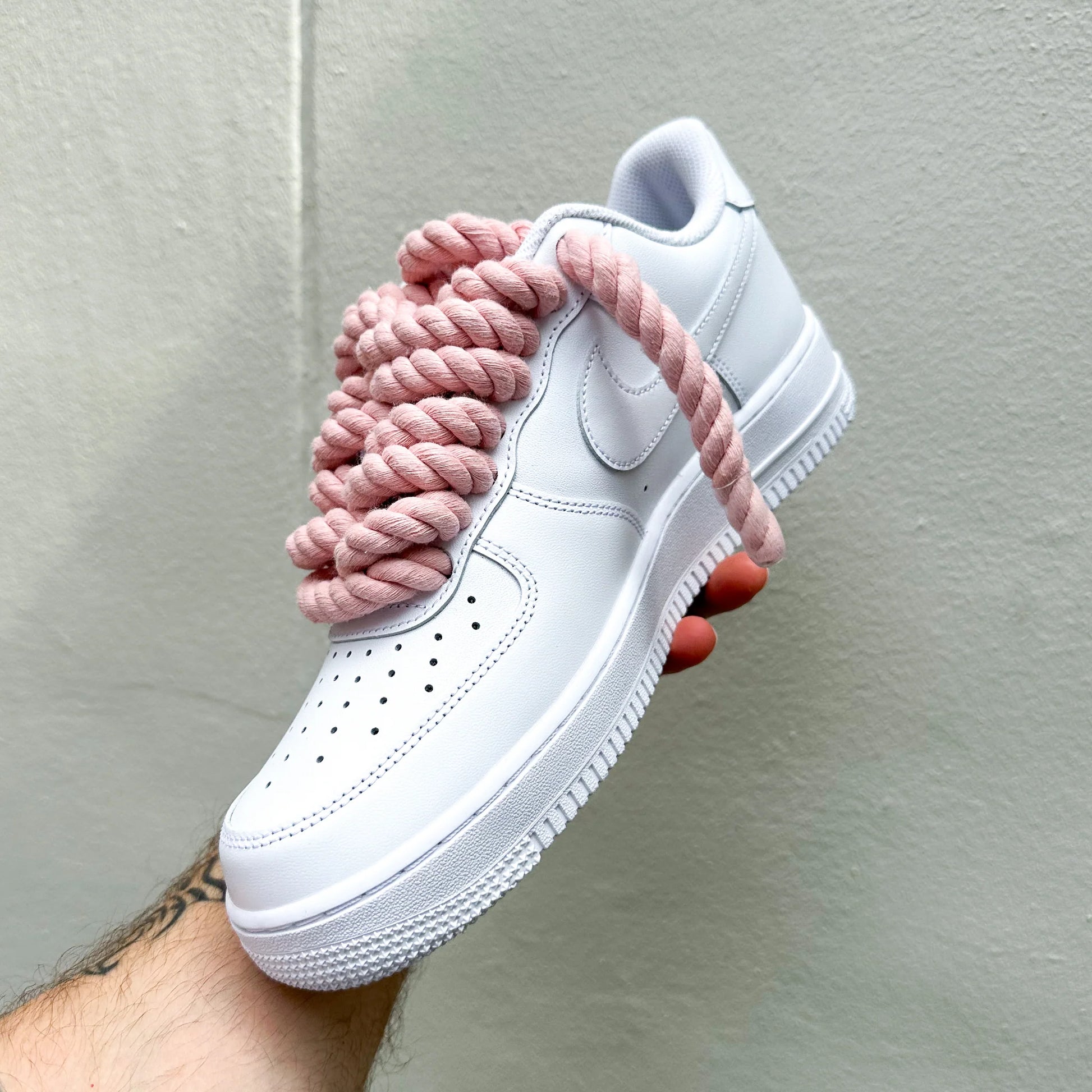 Nike Air Force 1 “Rope Laces Baby / Pastel Pink" - Ev8