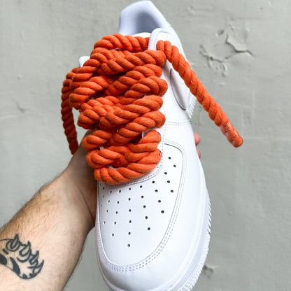 Nike Air Force 1 “Rope Laces Orange" - Ev8