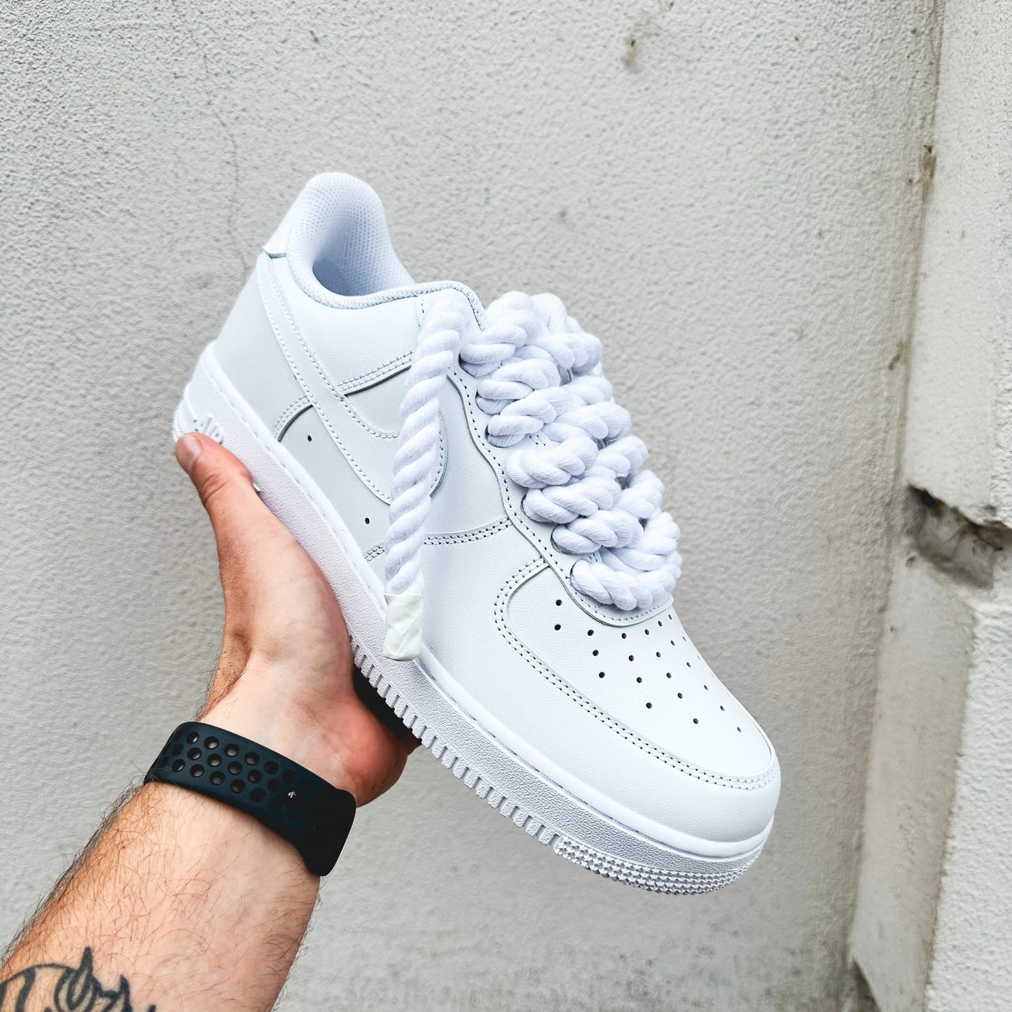 Nike Air Force 1 “Rope Laces White” - EV8 SoCal