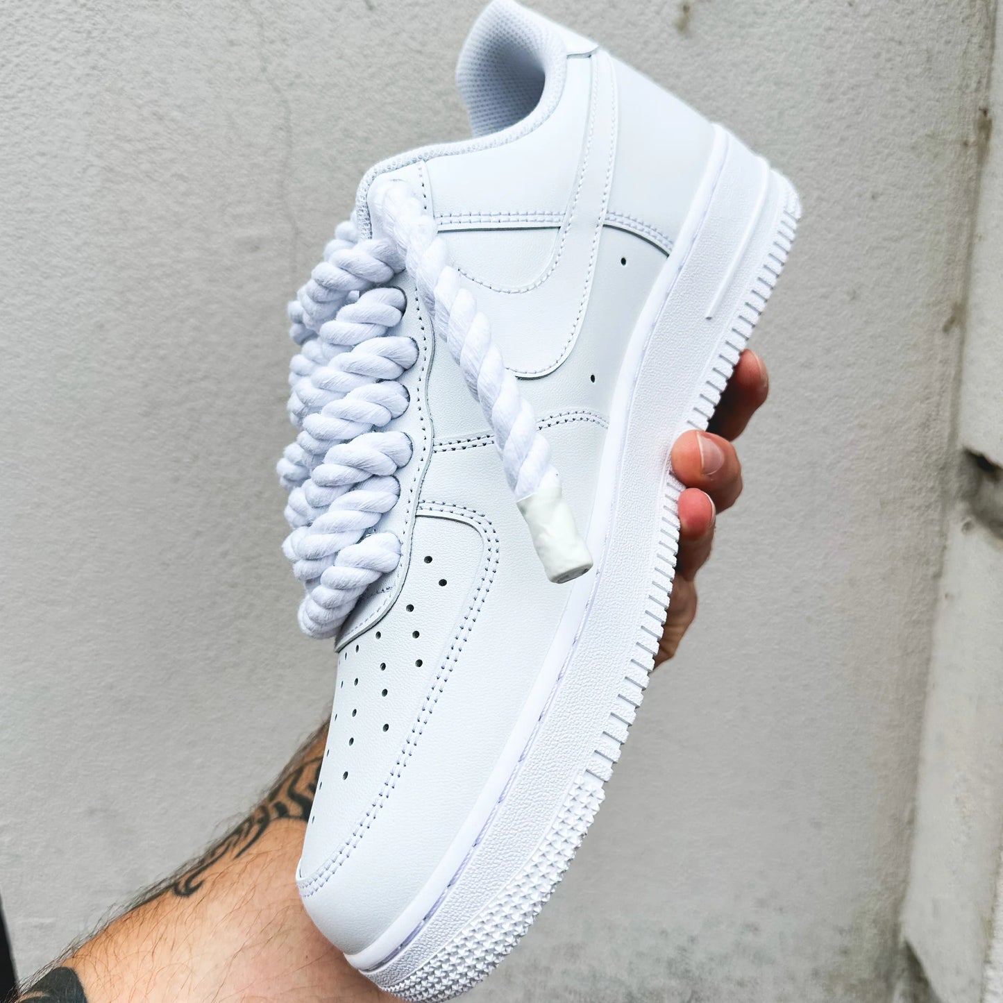 Nike Air Force 1 “Rope Laces White” - EV8 SoCal