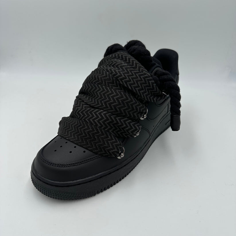Nike Air Force 1 “Rope Laces Lanvin” Black - EV8 SoCal