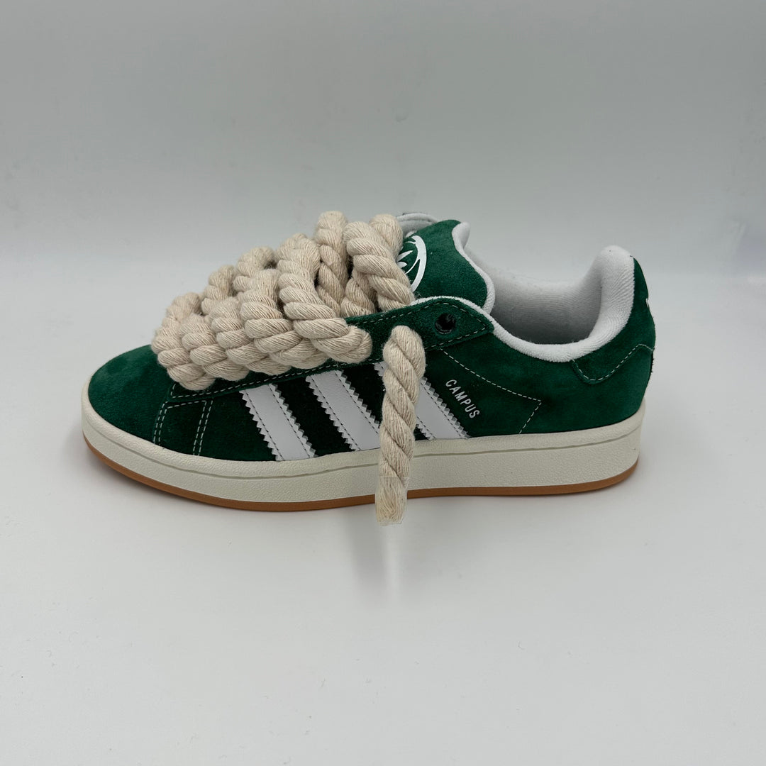 Adidas Campus 00s Green "Rope Laces" Cream - EV8 SoCal