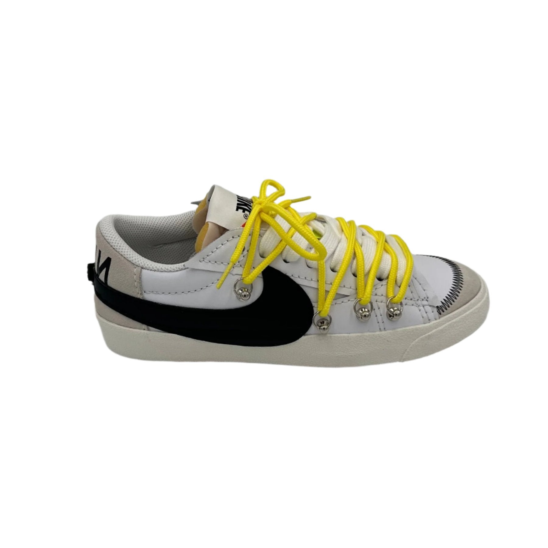 Nike blazer low yellow best sale