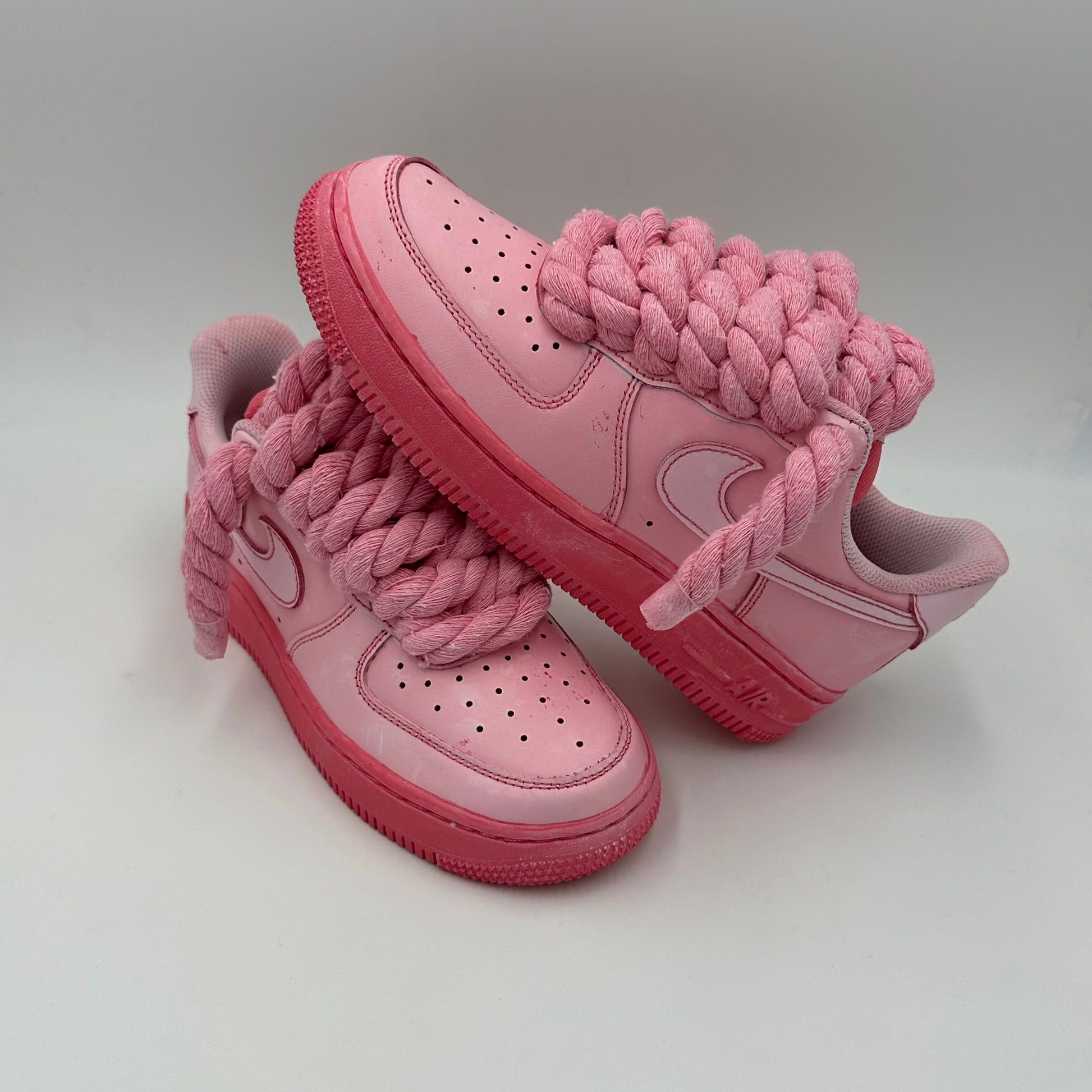 Nike Air Force 1 “Rope Laces” Total Pink - EV8 SoCal
