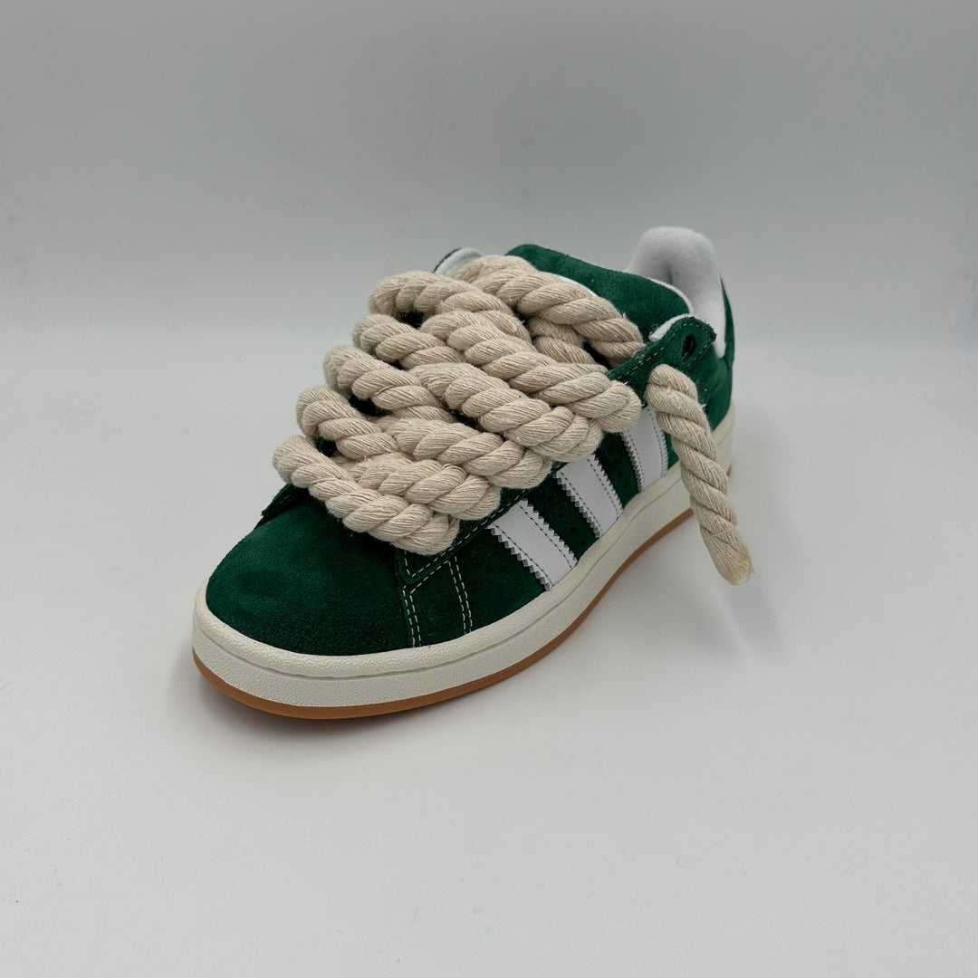 Adidas Campus 00s Green "Rope Laces" Cream - EV8 SoCal