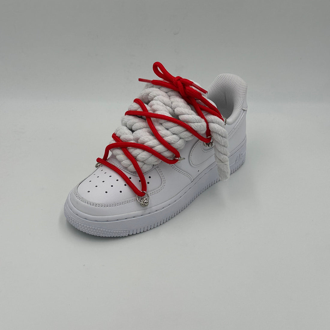 Nike Air Force 1 “Rope Laces White" Triple Red - EV8 SoCal