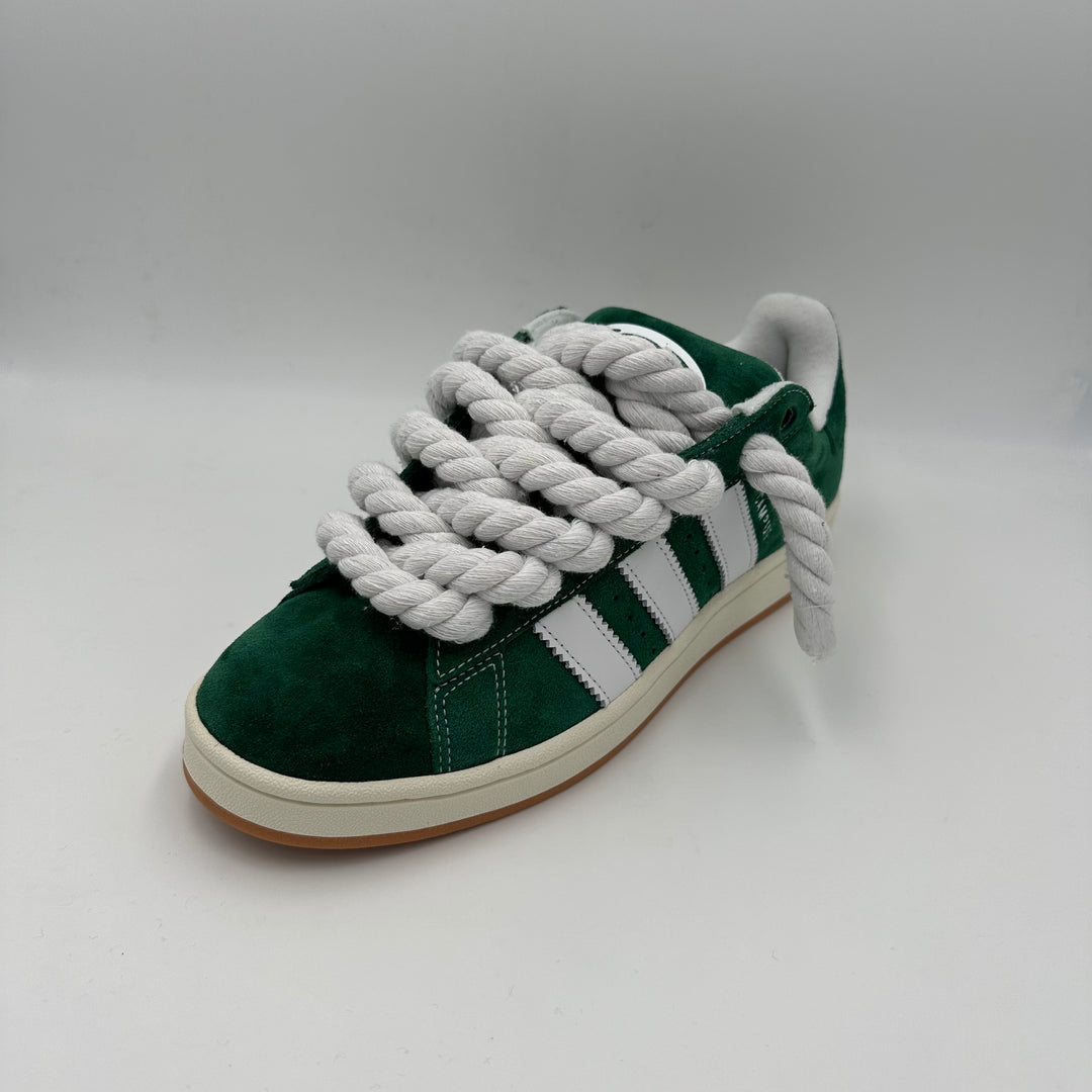 Adidas Campus 00s Green "Rope Laces" White - EV8 SoCal