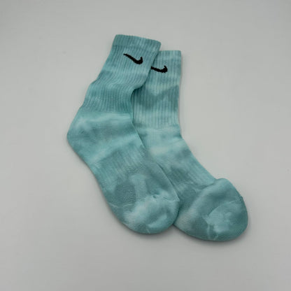 Nike Tie Dye Socks Azul Verdoso