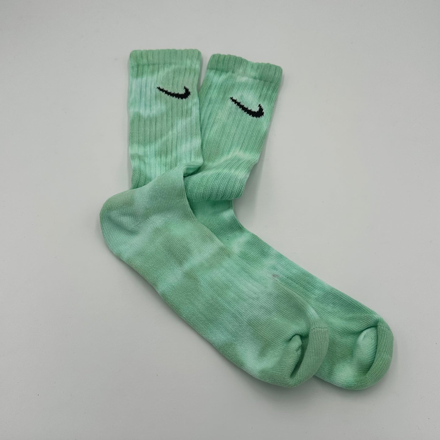 Nike Tie Dye Socks Truly Green