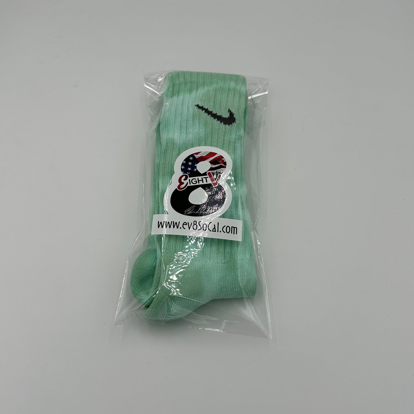 Nike Tie Dye Socks Truly Green