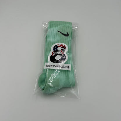 Nike Tie Dye Socks Truly Green