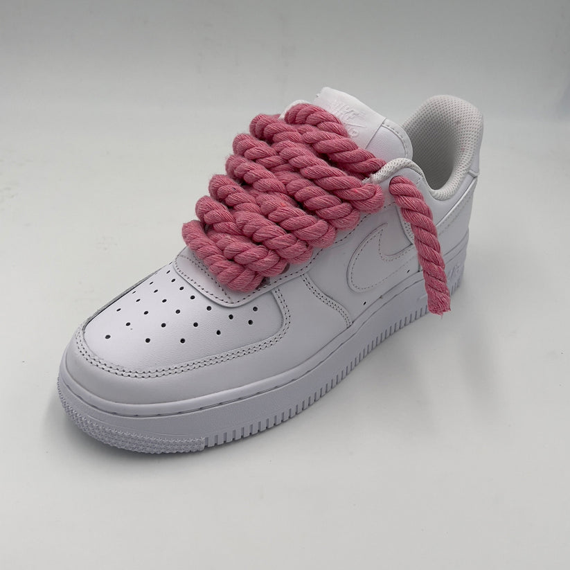 Air force 1 outlet pink laces